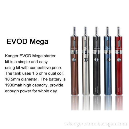 Wholesale Kanger Evod Mega E Cigarette Starter Kit